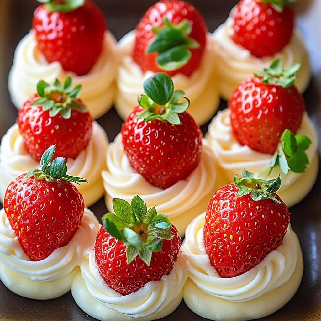Deviled Strawberries