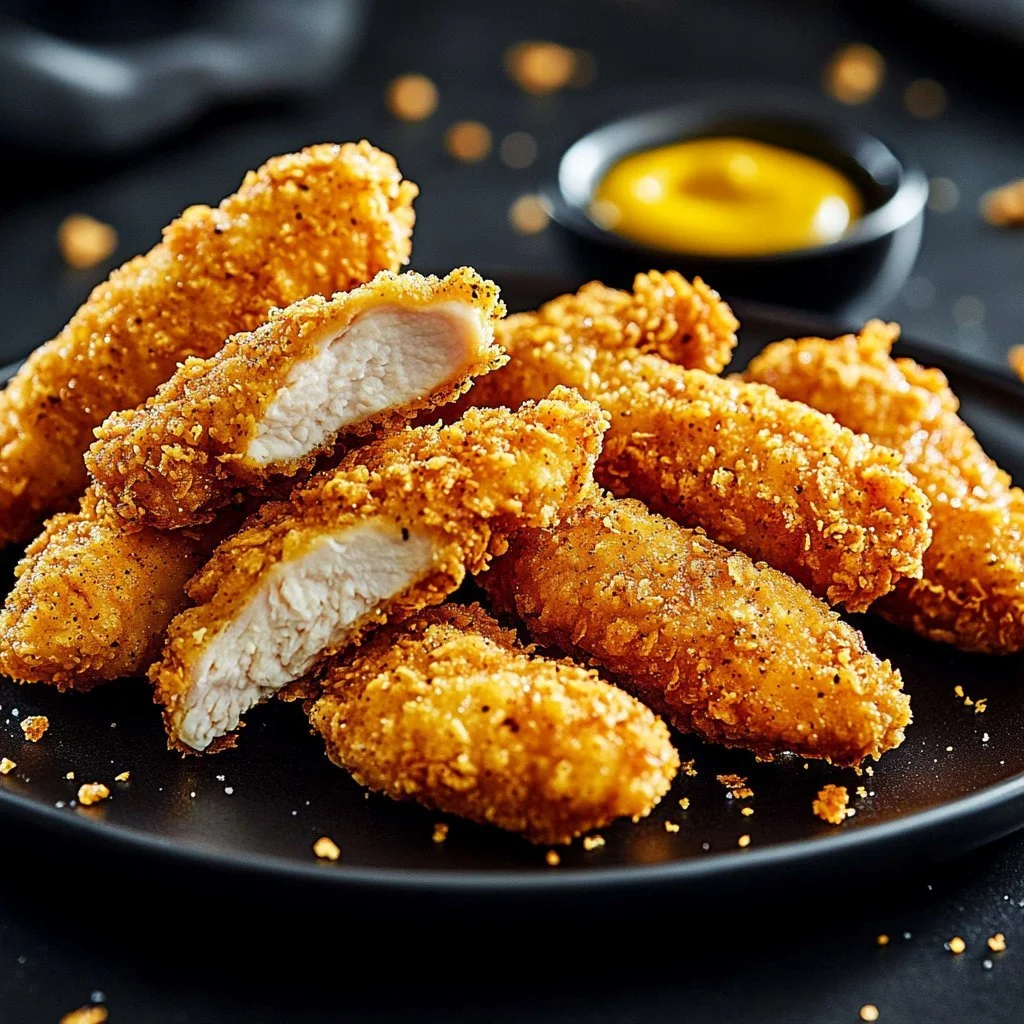 Golden Ranch-Style Chicken Strips