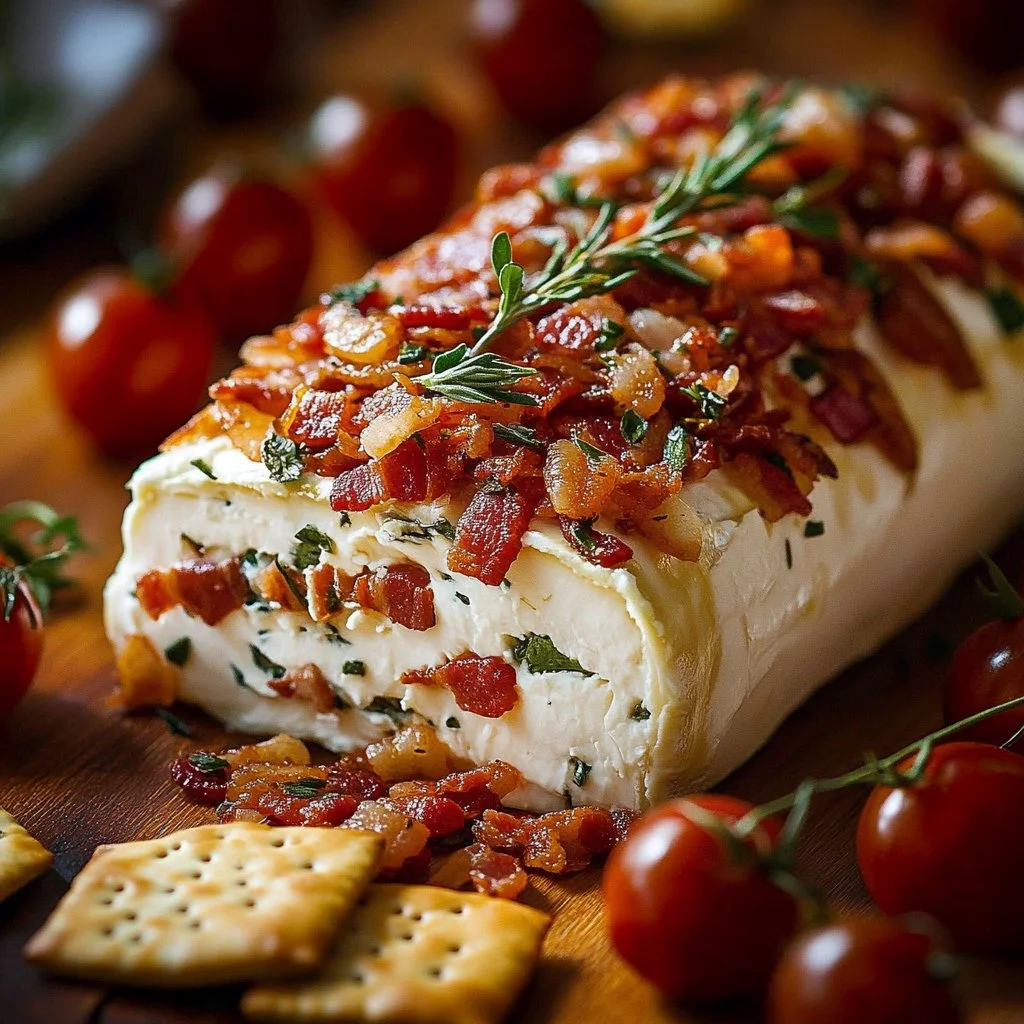 Italian Antipasto Cream Cheese Log
