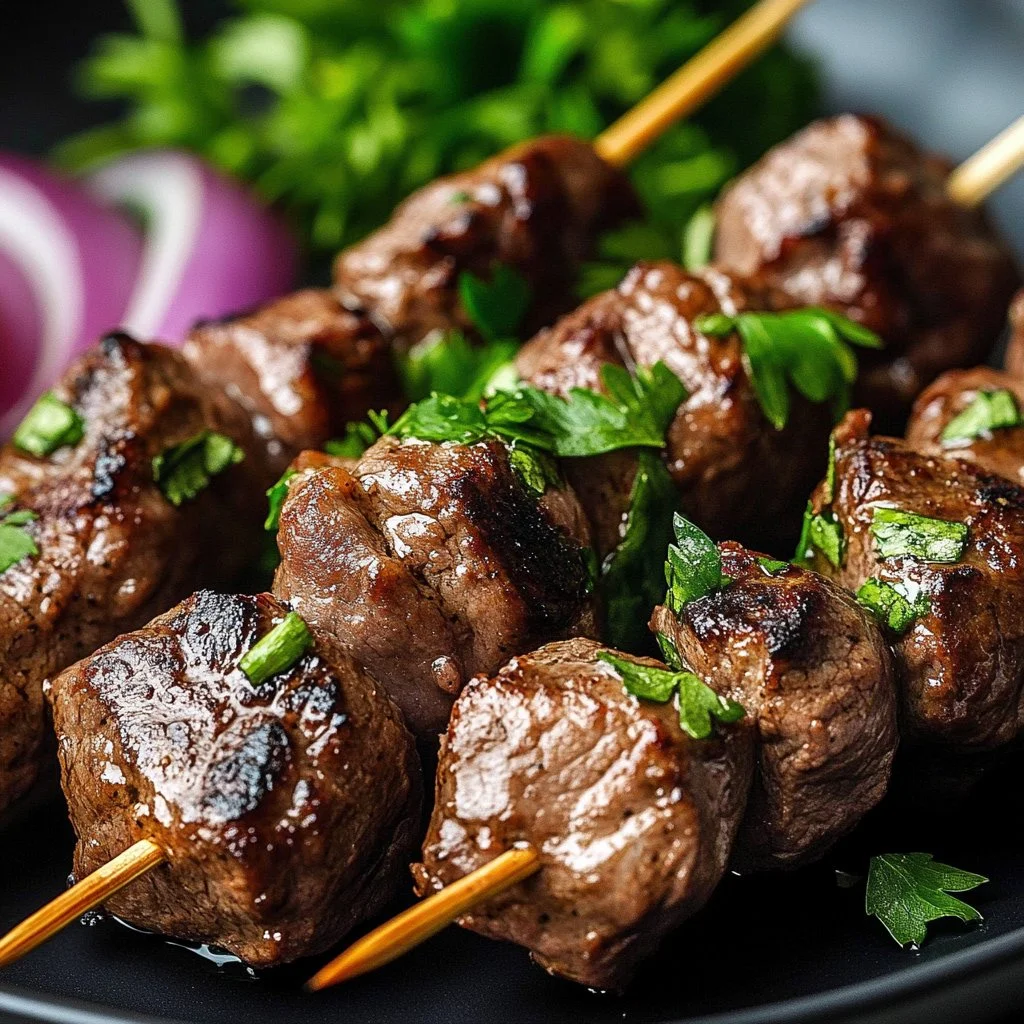 Lebanese Kafta Kebabs