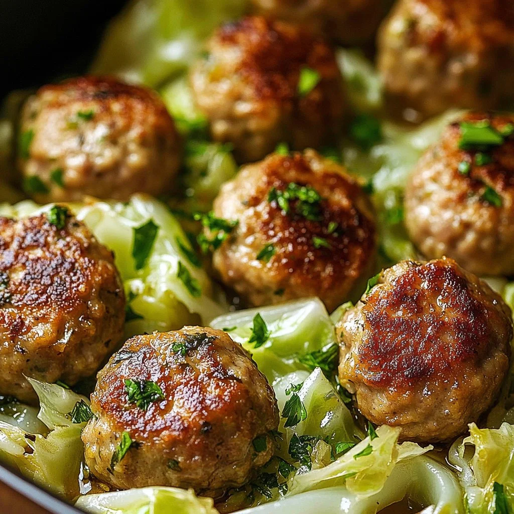 Oven Baked Cabbage Burgers