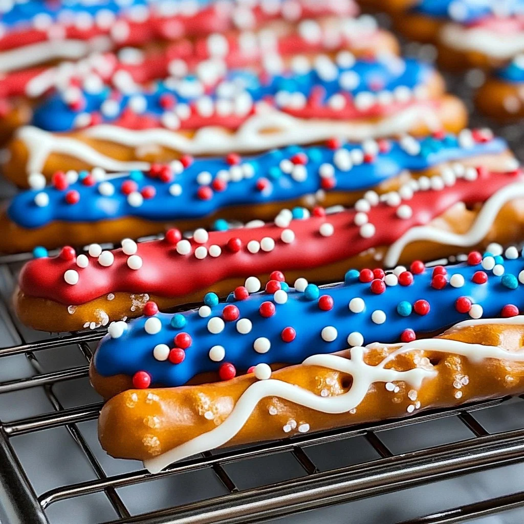Patriotic Pretzels