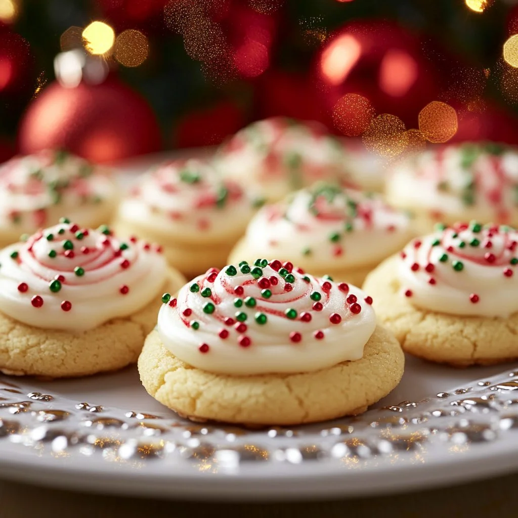 Peanut Butter Christmas Cookies
