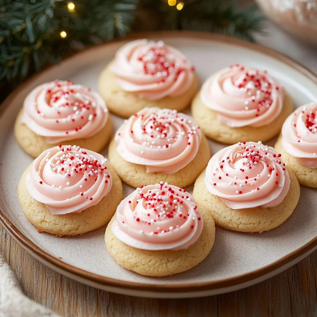 Peppermint Meltaway Cookies