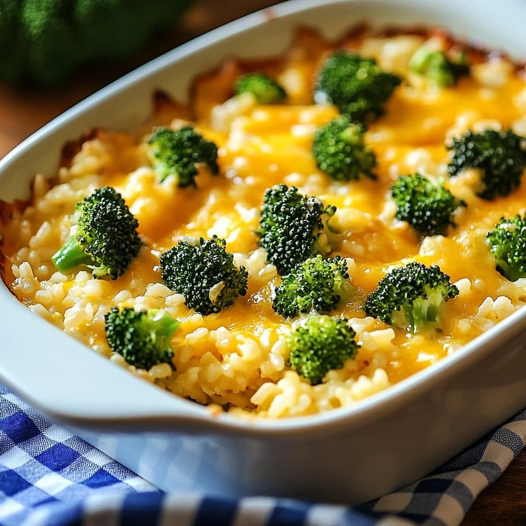 Savory Chicken Broccoli Rice Casserole for Cozy Nights