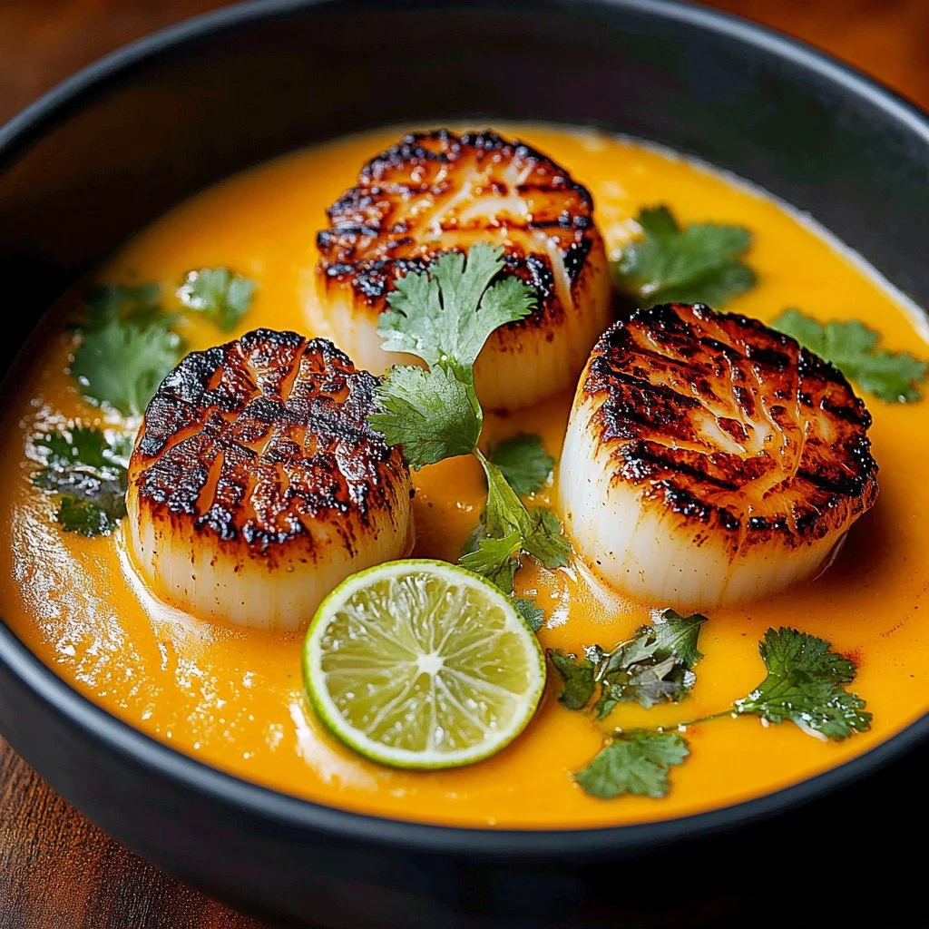 Spicy Coconut Lime Soup