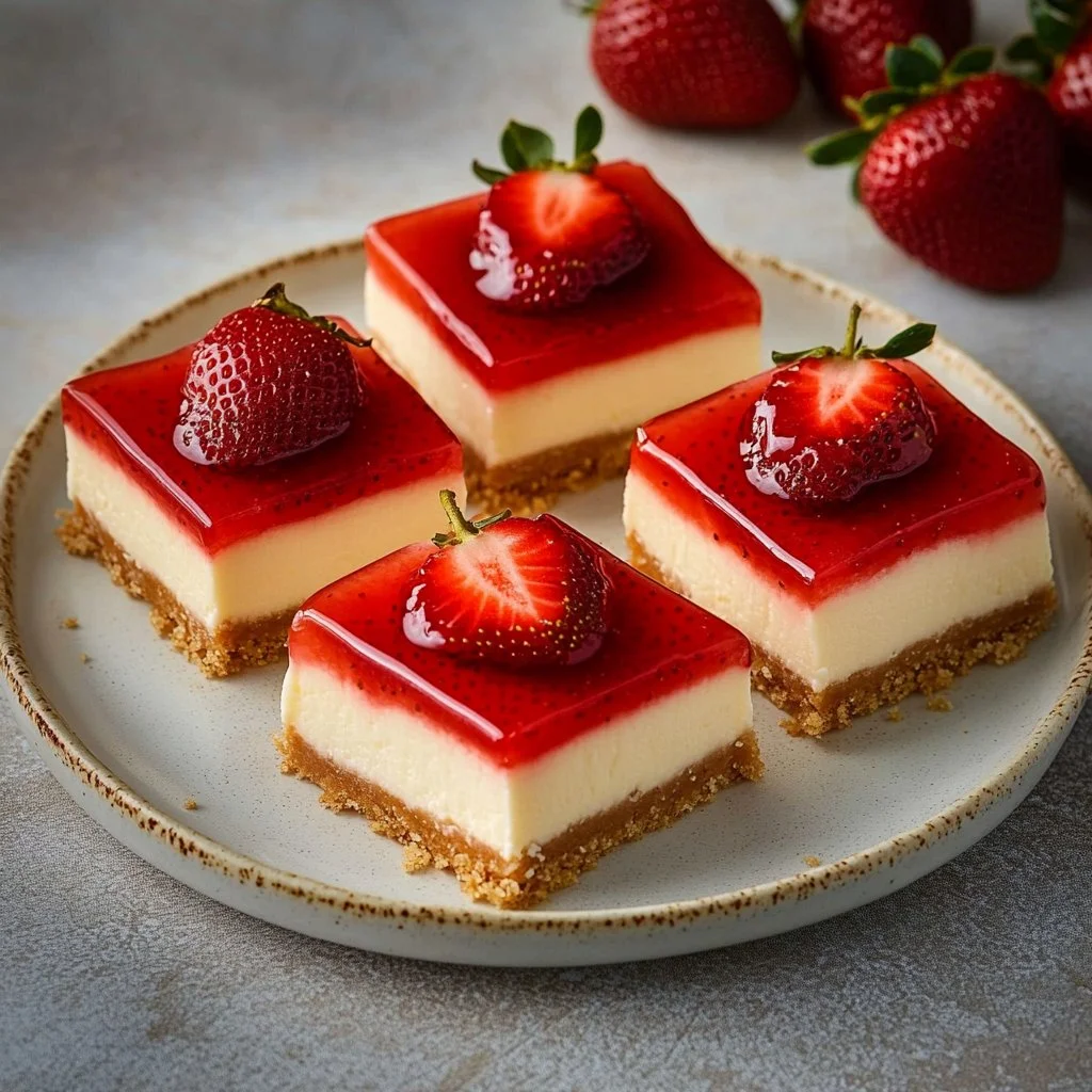 Strawberry Cheesecake Bars
