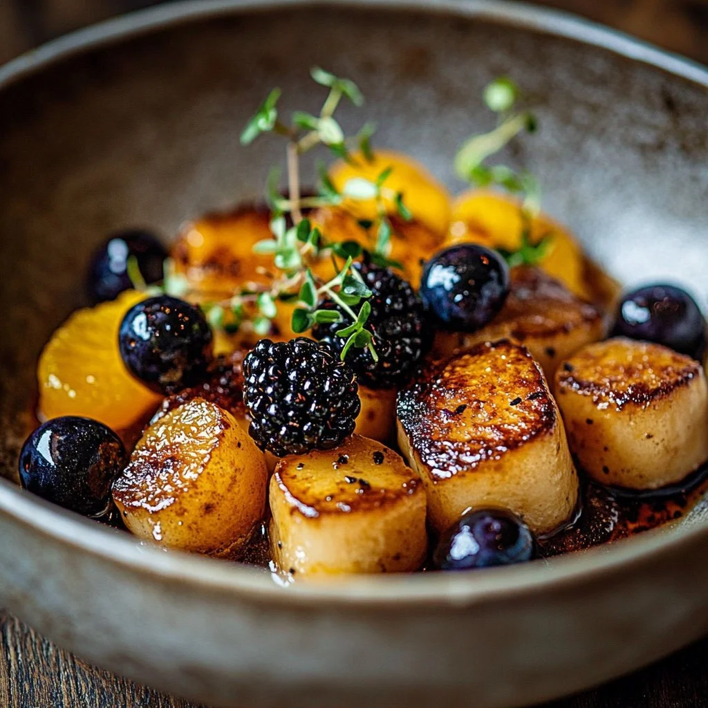 Sweet & Tangy Glazed Salmon with Roasted Vegetables